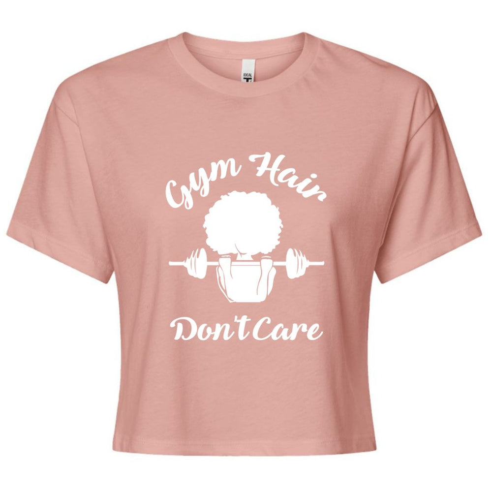 Gym Hair Don't Care Crop Top