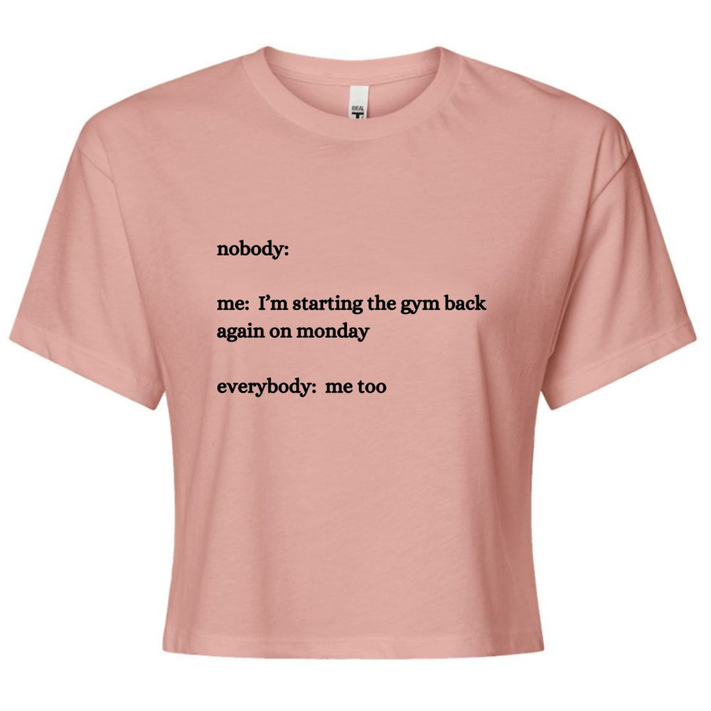 Nobody Crop Top