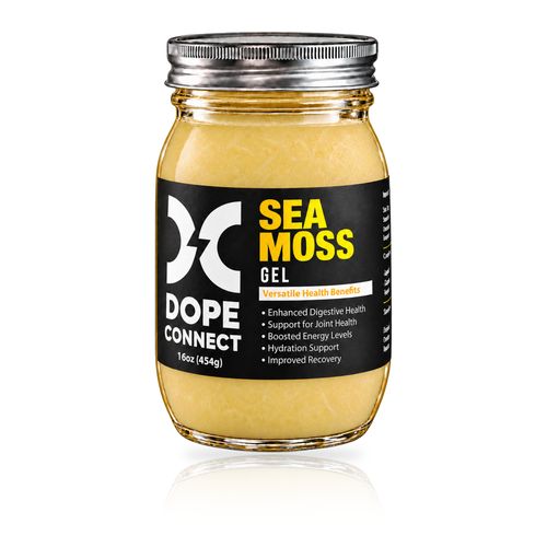 Sea Moss Gel: Wildcrafted Caribbean Irish Sea Moss (Gold, Purple, Green)
