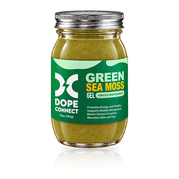 Sea Moss Gel: Wildcrafted Caribbean Irish Sea Moss (Gold, Purple, Green)
