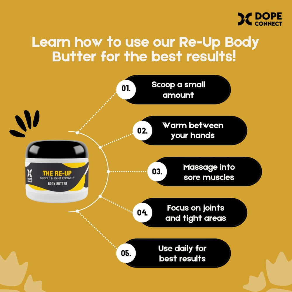 Re-Up Recovery Butter: Solid Plant Oil Massage Balm